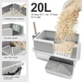 thumbnail image 4 of Aqwiopr Stainless Steel Litter Box: Hassle-Free Cleaning, Durable & Hygienic Solution for Cats, 4 of 7