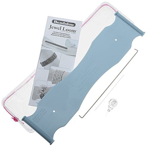 Beadalon Jewel Loom Kit: Beading Loom, Needle, Threader, Pouch