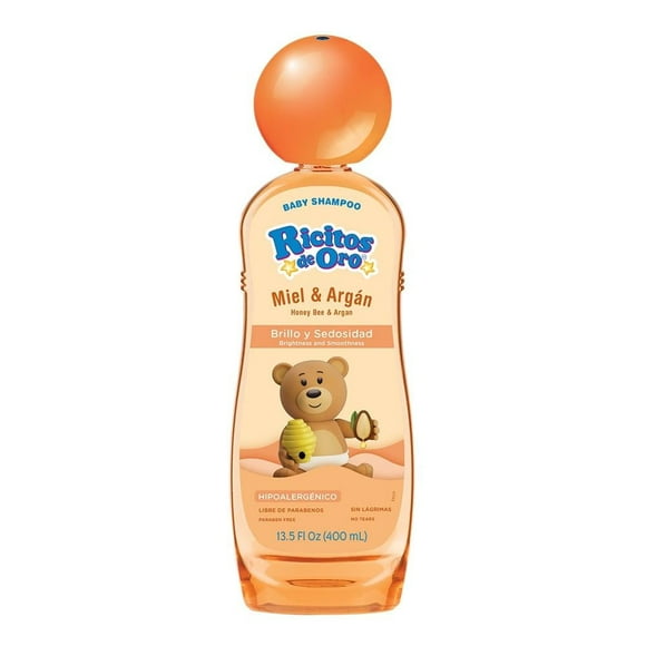 Shampoo Ricitos de Oro miel y argán 400 ml