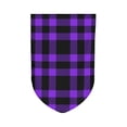thumbnail image 5 of Wukai Purple Buffalo Plaid Print Garden Flag 12.5x18 Inch Double Sided Sun-resistant Rain-resistant, Wrinkle-resistant Colorfast(Only Flag), 5 of 7