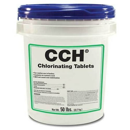 Calcium HypoChlorite 2 5/8 Inch Tablets 50 Pound (Best Way To Lose 50 Pounds)