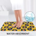 thumbnail image 6 of Bathroom Rugs Sets 3 Piece - Retro Vinyl Records Absorbent Non Slip Bath Mats, U-Shape Toilet Lid Cover, Contour Mat, Soft Washable Shower Mats Bath Rug Mat for Bathroom Tub Toilet, 6 of 7
