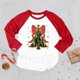 thumbnail image 3 of Camisetas navideñas con estampado de lazo de árbol de Navidad para niños, camisetas de manga larga raglán para niños y niñas, camisetas gráficas para niños, camisetas para fiestas navideñas, regalos, 3 of 5