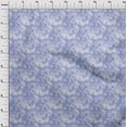 thumbnail image 4 of oneOone Cotton Jersey Light Blue Fabric Batik Dress Material Fabric Print Fabric By The Yard 58 Inch Wide, 4 of 4