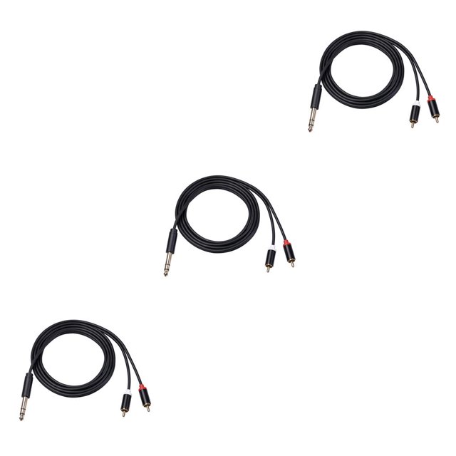 Cable de audio Seitruly OFC Conductor de cobre libre de oxígeno Módulo móvil flexible Adaptador ligero PVC Y 3M 3piezas