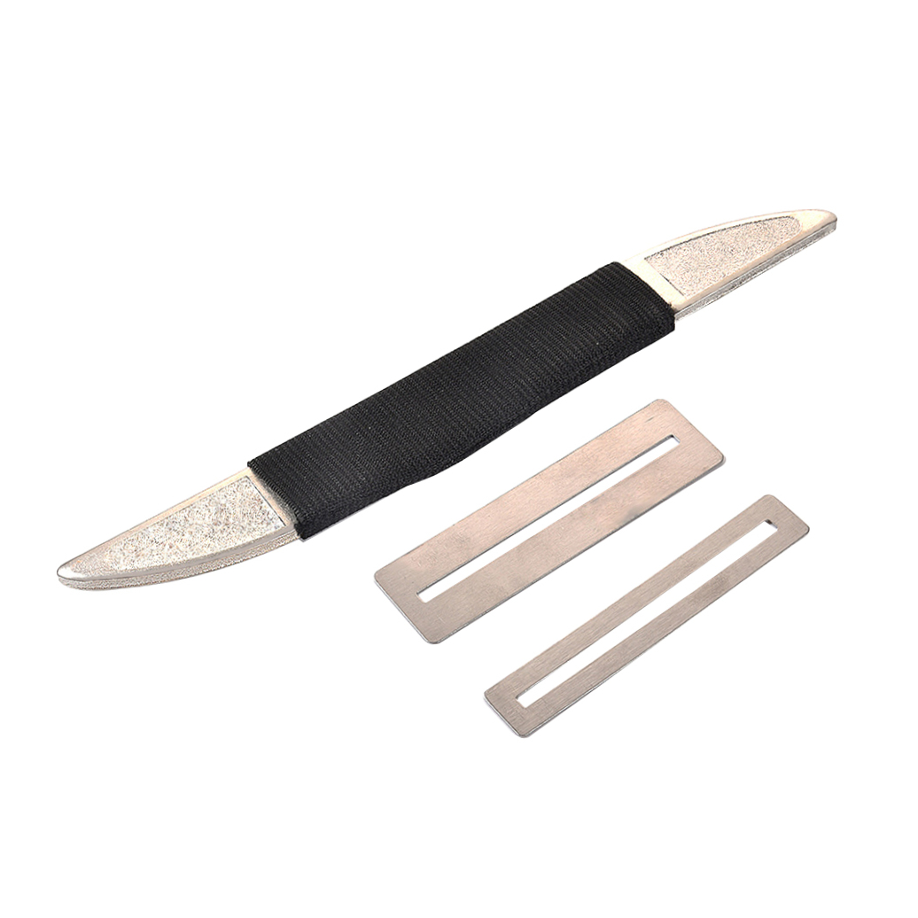 BESTYASH Metal Fret File for Guitar and Bass Maintenance, Abrasive Multi-Color Cleaning Tool, Size 1 Set for String Instrument Care