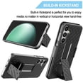 thumbnail image 4 of Case Belt Clip for Samsung Galaxy S24 FE - Holster Swivel Cover Kickstand Armor Combo, 4 of 9