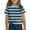 Sky Blue B, variant on Ashirexll Girls T Shirts, Shirts for Girls, 3-14 Years Boys and Girls Fashion Striped Printed T-shirt Casual Short Sleeve Round Neck Tops