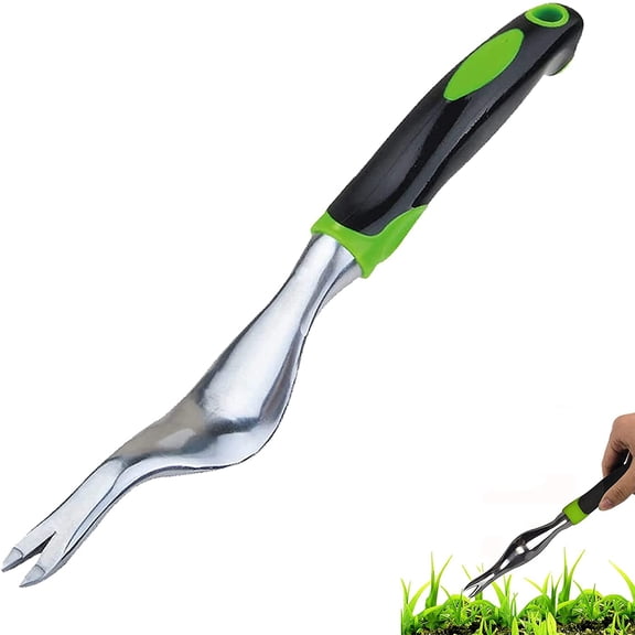 Gealach Gardening Weeder, Handheld Weed Remover, Sturdy Construction, Great for Lawns and Gardens, 1 Tool
