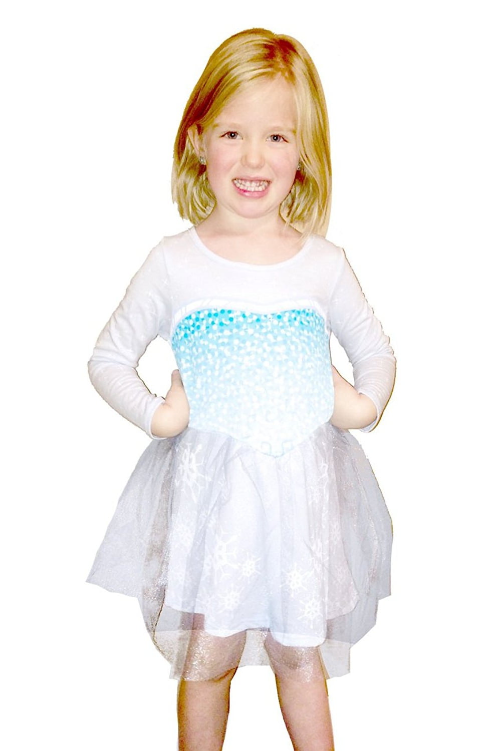 long sleeve frozen dress