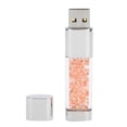 thumbnail image 3 of U Disk USB2.0 Coche Flash Drive Memoria Regalo Accesorios de computadora Perfume Cristal Naranja, 3 of 8
