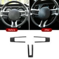 thumbnail image 1 of Embellecedor De Cubierta Decorativa Para Volante Interior De Fibra De Carbono, 3 Uds., Apto Para Mustang 2009-2013, 1 of 7