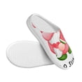 thumbnail image 3 of Disketp Watercolor Tropical Gnomes Women's Men's Slippers Plush Slip-On House Slipper for Winter Indoor Soft Cushion Non-slip Fluffy Slides Slippers-8, 3 of 7