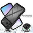 thumbnail image 6 of Dteck Case Built-in Screen Protector for iPhone 17 Pro Max,Slim Fit Full-Body Shock Absorption Sturdy TPU+PC Case Heavy Duty Shock Resistant Hard Cover for iPhone 17 Pro Max,Red, 6 of 6