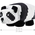 thumbnail image 4 of Minecraft Basic Plush Panda Stuffed Animal, Soft Doll Inspired by Video Game Character, 8 inch, 4 of 6