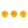 thumbnail image 4 of 3PCS Remplacement Bouton de Rotation de Commande de Guitare Électrique Jaune avec Marquage Noir, 4 of 14