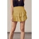 thumbnail image 1 of Minifaldas Falda casual A Line Faldas novedosas Falda plisada acampanada para mujer (Amarillo XL) Cgtredaw Para estrenar, 1 of 1