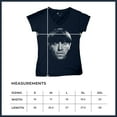 thumbnail image 7 of Moe The Three Stooges Women's V-Neck T-shirt Wise Guys Curly Larry Shemp Classic Retro American TV Slapstick 3 Legends Tee, 7 of 7