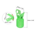 thumbnail image 2 of Uxcell Large Size Squid Jig Hook Protector Case Fishing Hook Covers, Green 10 Pack, 2 of 5