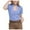 F-a-Blue, variante sur 2025 Chemise Carrée à Carreaux pour Femmes avec Col et Bordure, Robe à Boutons Bouffants pour Femmes, Manches Longues, Manches Courtes, Chemise d'Été Ajustée pour Femmes, Coupe Festival de Bière