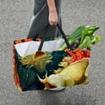 thumbnail image 7 of Sea Slug Large Capacity Reusable Foldable Oxford Cloth Toy Basket - Beach Bag, Shopping Bags, Laundry Basket, 7 of 7