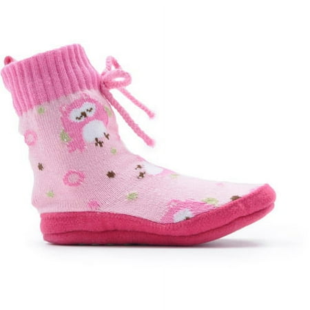 Skidders Baby Sweater Grip Booties - Owl