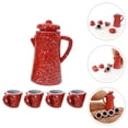 thumbnail image 3 of 1 Set of Miniature Kettle Mini Cups Art Crafts Miniature Tea Set Pretend Play Tea Set, 3 of 9