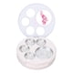 thumbnail image 2 of Paleta de maquillaje vacía, placa de sombra de ojos vacía, 5 paleta de sombra de ojos DIY, caja de almacenamiento de sombra de ojos recargable, artesanía excepcional, 2 of 8