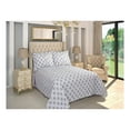 thumbnail image 2 of DORMIREAL Colcha Roma Individual De Color Blanco Y Beige, Doble Vista, Ropa De Cama Habitación Decoración, para Todas Las Estaciones, Cómodo, Acogedor, Lavable En Casa DORMIREAL COROIN, 2 of 2
