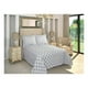 thumbnail image 2 of DORMIREAL Colcha Roma Individual De Color Blanco Y Beige, Doble Vista, Ropa De Cama Habitación Decoración, para Todas Las Estaciones, Cómodo, Acogedor, Lavable En Casa DORMIREAL COROIN, 2 of 2