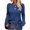 Navy blue, variant on Langwyqu Fashion Women Autumn Winter Long Sleeve Knit Sweater Female Pullovers