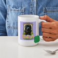 thumbnail image 4 of CafePress - Easter Egg Cookies Newfie Large Mug - 15 oz Ceramic Large White Novelty Mug, 4 of 6