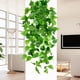 thumbnail image 3 of Naiovety 2 piezas de plantas colgantes artificiales falsa hiedra verde simulación hojas pared jardín porche fotografía Prop colgante Decoración Naiovety  HA084452-00, 3 of 6