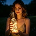 thumbnail image 4 of Solar Led Bottle Stopper String Lights 1M Copper Wire With 10 Cool White Leds For Diy Of Bottle Bodies Barbecues Wedding Party Light-Up Decoration Happy Day!, 4 of 4
