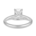 thumbnail image 4 of 3.00Ct Elongated Cushion Cut Moissanite Engagement Ring, Trellis Set, 14K White Gold, 4 of 7