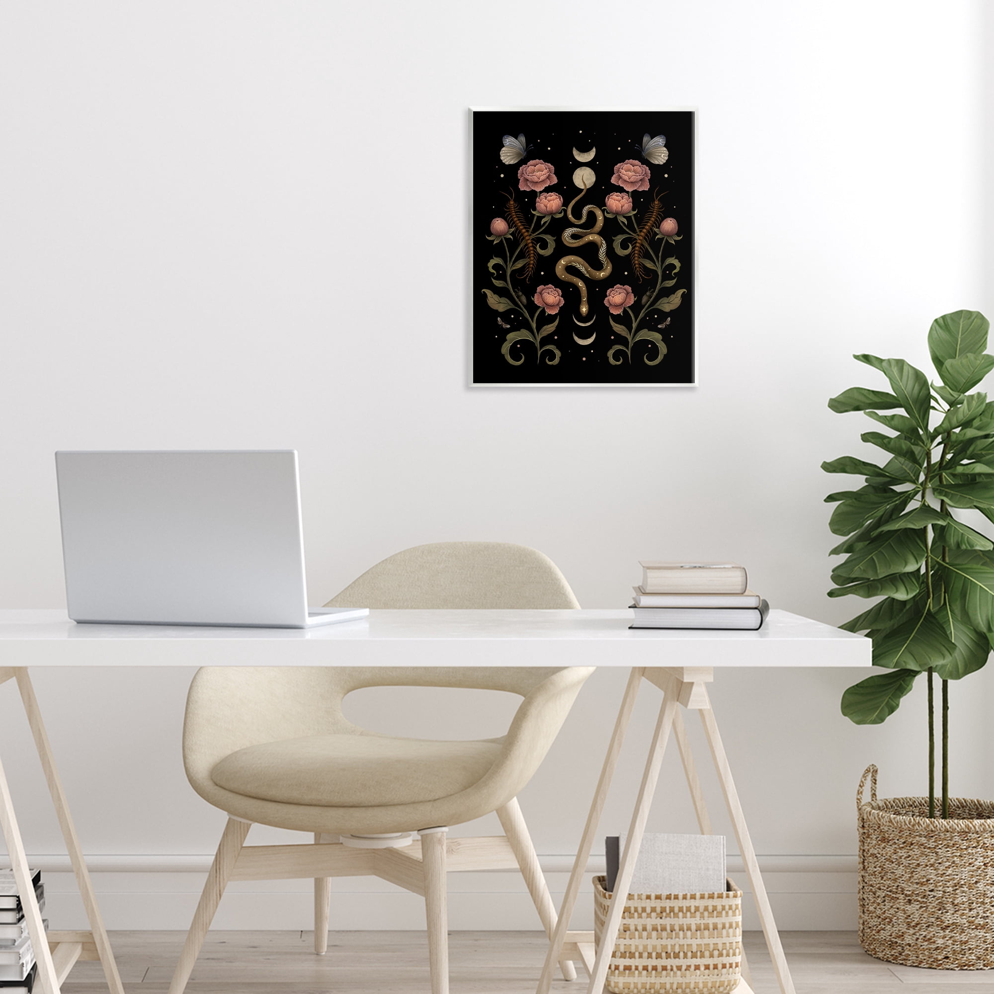 Stupell Industries Serpentine Garden Symmetry Wall Plaque Art, design by Episodic Drawings