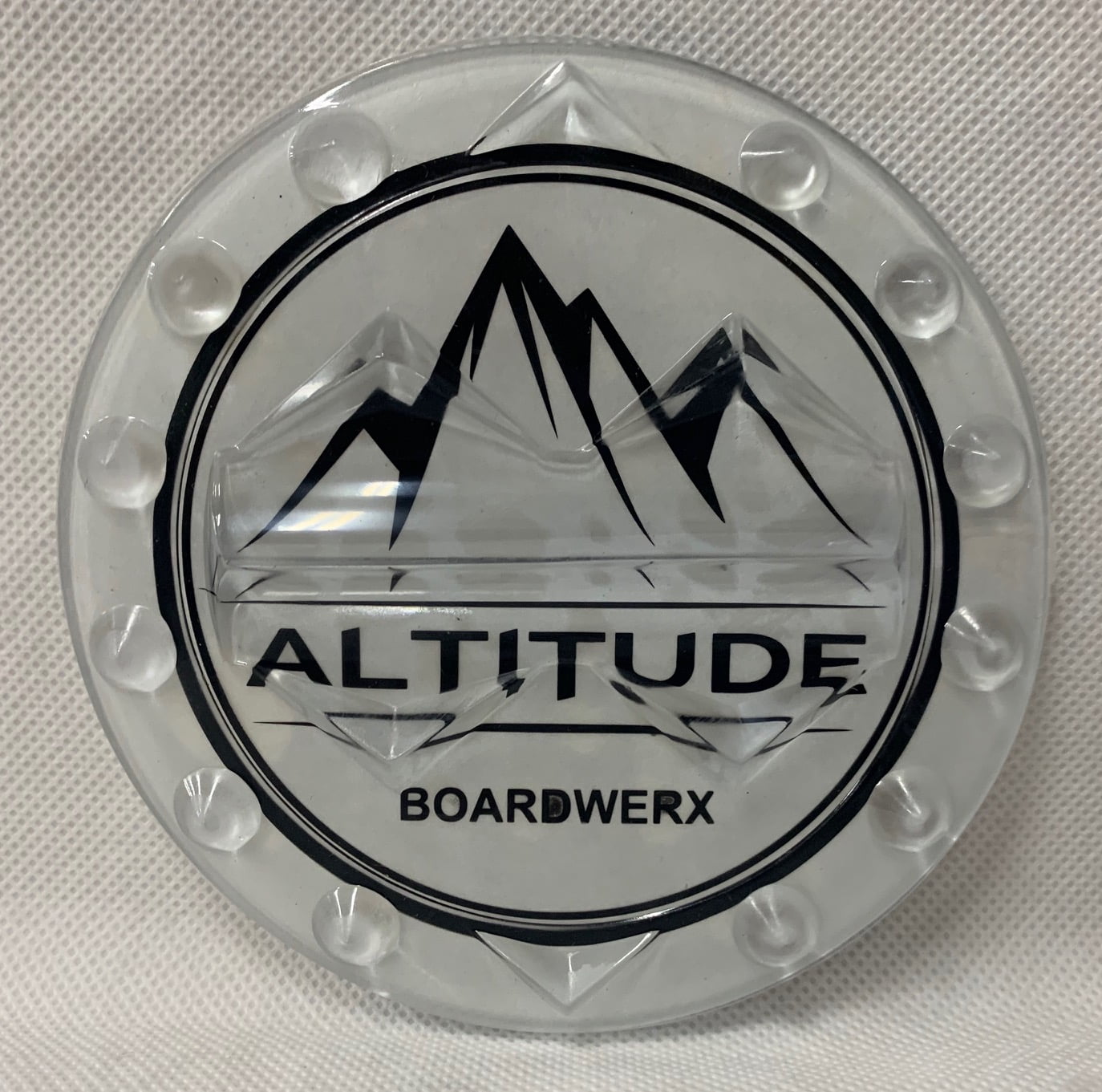 ALTITUDE BOARDWERX 'CIRCLE' SNOWBOARD STOMP PAD (CLEAR)