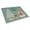 Brown, variant on Black Pug Christmas Everyone Glass Cutting Board - Large