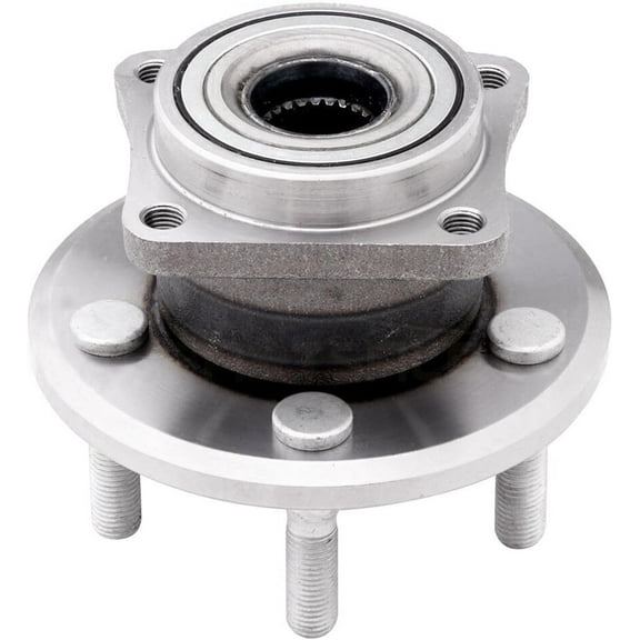 Detroit Axle - AWD Rear Wheel Bearing Hub for 2003-2006 Toyota Matrix Pontiac Vibe 2004 2005 [4-Wheel ABS], Wheel Bearing and Hub Assembly Replacement