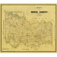thumbnail image 2 of Rosenberg 22x20 Gold Ornate Wood Framed with Double Matting Museum Art Print Titled - Bowie County Texas - Rosenberg 1860, 2 of 4