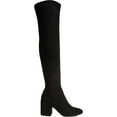 thumbnail image 2 of Bar III Womens Gabrie Faux Suede Block Heel Over-The-Knee Boots, 2 of 3