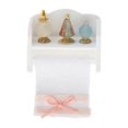 thumbnail image 2 of 1:12 accesorios para casas de en miniatura, toallero de modelos de Perfume, Mini accesorios para casas de Salvador Estante para habitación de casa de muñecas en miniatura, 2 of 6