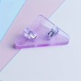 thumbnail image 5 of 5pcs Creative Triangle Clip Book Edges And Corners Clip Color Document Clip Junior High School General Examination Paper Data Storage And Arrangement Clip Note Clip, 5 of 5