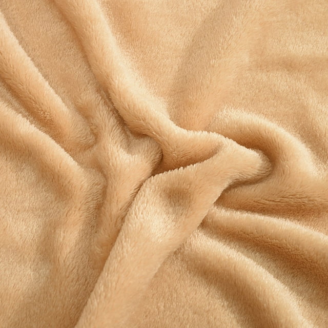CAITS Super Soft Solid Fleece Blanket - Ideal for Throw, Rug, Sofa & Bedding, Adds Elegance to Any Space