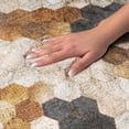 thumbnail image 3 of Addison Rugs Dream Shag Premium Machine Washable Transitional Octagon Multi Round Rug, 8' x 8', 3 of 8