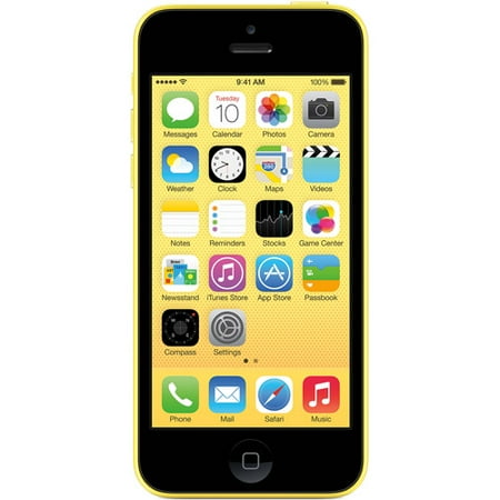 Straight Talk Apple iPhone 5C 8GB 4G LTE Prepaid Smartphone