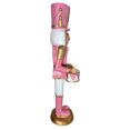 thumbnail image 2 of Cascanueces rosa de fibra de vidrio 1 metro de altura, 2 of 6