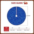 thumbnail image 2 of Sikiie Blue Circles Mosaic Christmas Tree Skirt, Christmas Tree Decorations, Christmas Decor, Tree Mat Decoration(30-48IN)-48", 2 of 6