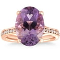 thumbnail image 3 of Pompeii 4 1/5Ct TW Amethyst & Diamond Ring in White, Yellow, or Rose Gold (F/G,VS2-SI1), 3 of 5