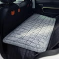 thumbnail image 3 of Dog Bed for Car, Backseat Pet Bed Mat, Dog Seat Cover for Car Back Seat, Non-Slip Travel Pet Mat, Fit for Backseat Extenders and Seat Covers (Bluegrey, 24.8x54inch), 3 of 6